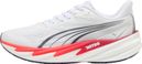 Chaussures Running Puma x Hyrox Velocity Nitro 5 Blanc/Rouge Homme