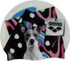 Bonnet de Bain Arena HD CAP PITT Blanc Noir