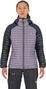 Cappotto donna Karpos Alagna Down Violet/Grey