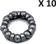 BLACKBEARING - Cage à billes - 1/4 x9 - Pour Moyeux - PACK10
