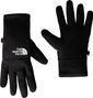 Lange Handschuhe von The North Face, Modell Etip, schwarz/weiß