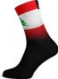 Paire de Chaussettes - Lebanon Black Flag Socks - Liban