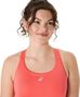 Brassière Asics Road Compression Corail Femme