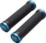Paire de Grips Reverse R-Shock 31mm Noir / Bleu