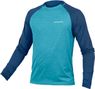 Endura SingleTrack Atlantic Blue Long Sleeve Jersey
