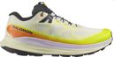 Zapatillas Trail Running Salomon Ultra Glide 2Blanco Amarillo, Mujer