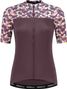 Maillot Manches Courtes Rogelli Essential Graphic Bordeaux Femme