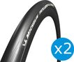 MICHELIN POWER ALL SEASON Road Tyres 700x28c Folding Black Bundle