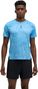 Camiseta de running Hoka EveryRun azul para hombre