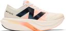 Chaussures Running New Balance FuelCell SuperComp Elite v4 Blanc/Orange Femme