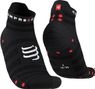 Par de calcetines Compressport Pro Racing v4.0 Ultralight Run Low Black