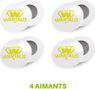 Porte dossard - Clips magnétiques