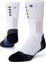 Stance Storm Crew Socks - White