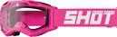 Maschera Shot Rocket Kid 2.0 - Rosa neon opaco lucido
