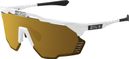 Lunettes Scicon Aeroshade Kunken Blanc Brillant / Bronze Miroir