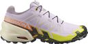 Zapatillas Trail <strong>Running Mujer Salomon Speedcross 6 Amarillo Violeta</strong>