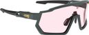 Lunettes AZR Kromic Pro Race RX Carbone Mat/Noir / Ecran Rose Photochromique 