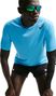 Maglietta da corsa Nike AeroSwift blu da uomo