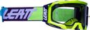 Leatt Velocity 5.5 mask - Neon Yellow - Light gray screen 58%