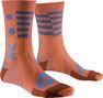 Chaussettes X-Socks Gravel Perform Merino Crew Orange/Bleu 