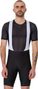Pantaloncini da ciclismo con bretelle Rapha Core Nero/Bianco Uomo