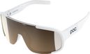 Lunettes POC Aspire Mid Blanc/Clarity Trail /Partly Sunny Silver