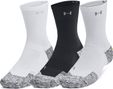 Under Armour ArmourDry Pro White/Black/Grey Mid-High Socks (3 pairs)