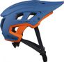 Kenny Scrambler Helm Orange / Blau