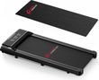 Tapis de course Fitness Q2-1 compact pliable Noir avec tapis
