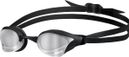 ARENA Cobra Core Swim Goggles Swipe Mirror Black Silver
