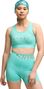 Puma x Hyrox Mid Green Women's Sports Bra