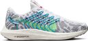 Nike Pegasus Turbo Flyknit Next Nature Hardloopschoenen Wit Multikleur