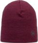 Red Merino Midweight Buff Beanie