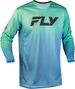 Fly Racing Rayce Sonar Langarm-Trikot in Türkisblau