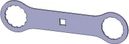 Black Bearing Case Remover Key 12 Grooves