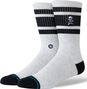 Chaussettes Stance Boyd Skull Crew Gris/Noir