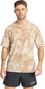 adidas Terrex Multi Spray Dye Beige Kurzarm-T-Shirt für Herren