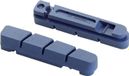 PATIN DE REMPLACEMENT COURSE SHIMANO / CAMPAGNOLO 55MM POUR ROUES CARBONE BLEU.