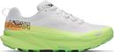 Chaussures Trail Hoka Torrent 5 Blanc/Vert Homme