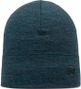 Blue Midweight Merino Buff Beanie
