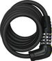 Abus Spiral 5510C/180/10 Cable Lock 180 cm Black