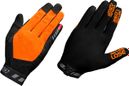 GripGrab Vertical Long Gloves Black Orange