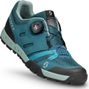 Women's Scott Sport Crus-r Flat Boa Blue Flat Pedal Shoes