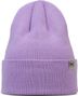 Buff Knitted Beanie Violet