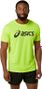 Asics Core Run Kurzarm Trikot Gelb Schwarz Herren