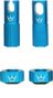 Peaty's x Chris King (MK2) Tubeless Valve Accessories Turquoise