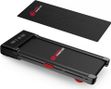 Tapis de course Fitness Y1 inclinaison automatique compact Noir avec tapis