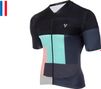 Maglia a maniche corte LeBram Portet nera Tailored Fit