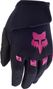 Guanti Fox Dirtpaw Kids Nero/Rosa