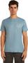 Maglietta Icebreaker 150 Tech Lite Tee Peaceful Pass blu da uomo 